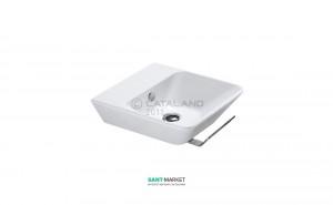 Раковина для ванной подвесная Catalano Proiezioni 42х42 см без отв. под смеситель белая 142PR00