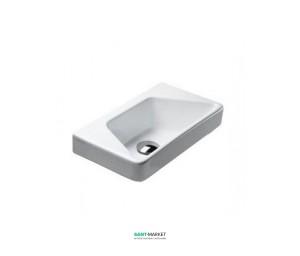 Раковина для ванной подвесная Catalano Proiezioni 40х32 см без отв. под смеситель белая 142SPR00