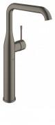 Змішувач для раковини одноважеля високий Grohe Essence свободностоящий матовий графіт 32901AL1