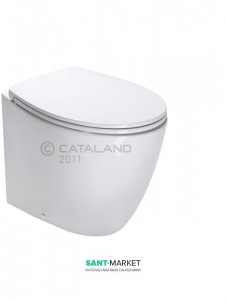 Биде напольное Catalano VELIS 1 отв. под смеситель белое 37х57 см 1BI5700