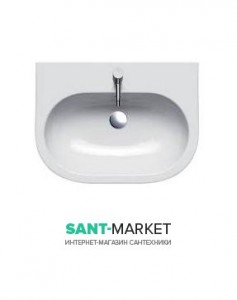 Раковина для ванной подвесная Catalano SFERA 65х48 см 1 отв. под смеситель белая 165SF00