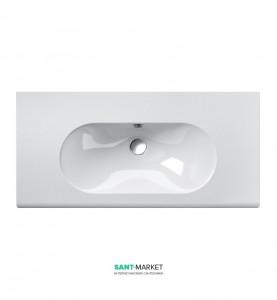 Раковина для ванной подвесная Catalano SFERA 100х48 см без отв. под смеситель белая 110SF00
