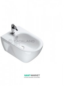 Биде подвесное Catalano SFERA ECO 1 отв. под смеситель белое 35х54 см 1BSF54ECO00