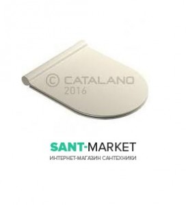 Сидіння з кришкою для унітазу з мікроліфтом Catalano SFERA сірий матовий 5SCSTPGS