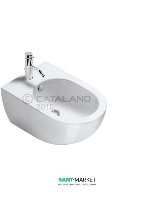 Біде підвісне Catalano SFERA 1 відп. під змішувач біле матове 35х54 см 1BSF54BM