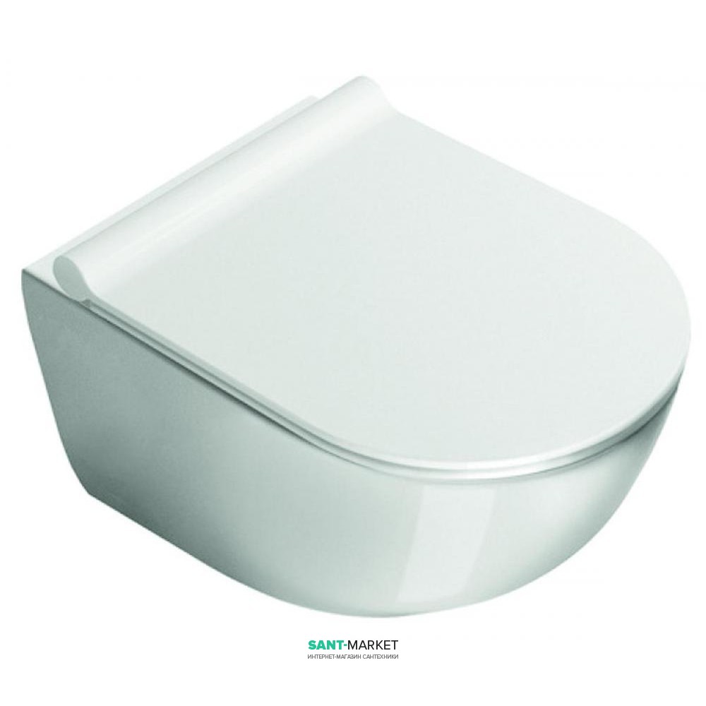 Унитаз подвесной Catalano SFERA 35х50 см белый 1VSS5000