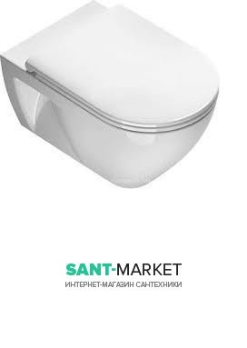 Унітаз підвісний безободковий Catalano SFERA ECO 35х54 см білий 1VSF54RECO0