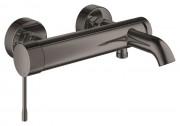 Смеситель однорычажный для ванны с коротким изливом Grohe коллекция Essence графит 33624A01