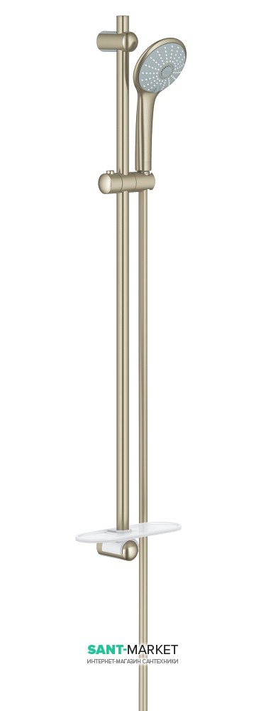 Душовий гарнітур зі штангою Grohe колекція Euphoria з мильницею нікель 27226EN1