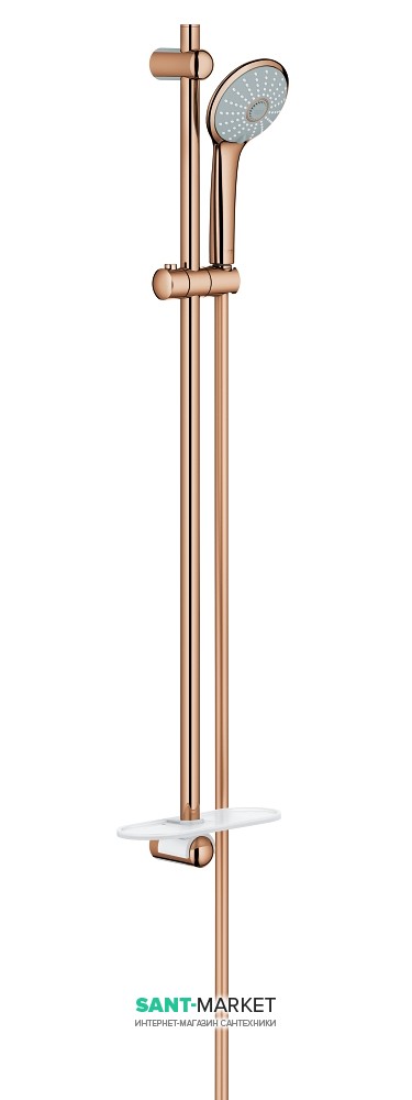 Душевой гарнитур со штангой Grohe коллекция Euphoria с мыльницей теплый закат 27226DA1
