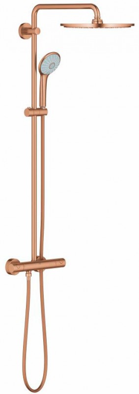 Душевая система Grohe Euphoria 310 с термостатическим смесителем матовый теплый закат 26075DL0