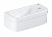 Раковина для ванной подвесная Grohe Euro Ceramic 37 см с гигиеническим покрытием альпин-белый 3932700H