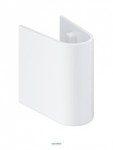 Полупьедестал для мини-раковины Grohe Euro Ceramic белый 39325000