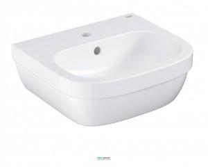 Раковина для ванної підвісна Grohe Euro Ceramic 45 см з гігієнічним покриттям альпін-білий 3932400H