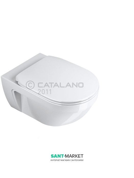 Унитаз подвесной Catalano Canova Royal 36х55 см белый 1VSCRN00