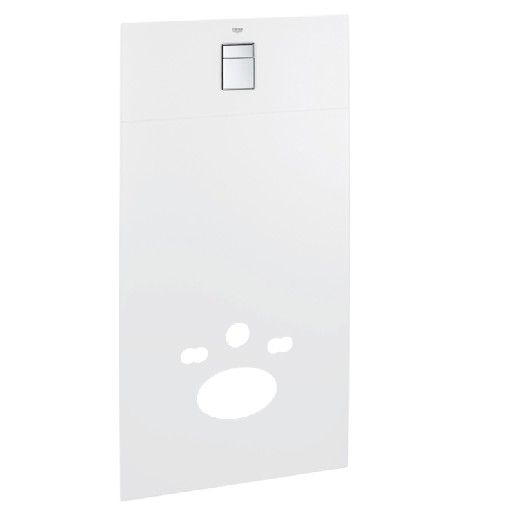 Скляний модуль для унітазу з панеллю змиву Grohe Skate Cosmopolitan білий 39374LS0