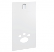 Стеклянный модуль для унитаза с панелью смыва Grohe Skate Cosmopolitan белый 39374LS0