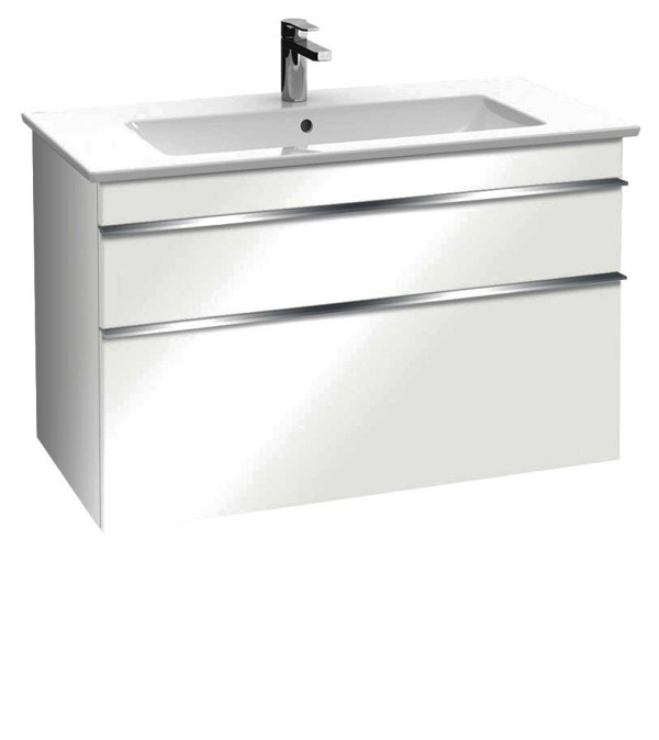 Тумба з раковиною підвісна Villeroy & Boch Venticello 100 білий 4104A92602DH