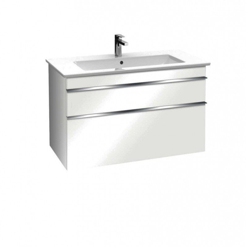 Тумба з раковиною підвісна Villeroy & Boch Venticello 80 білий 4104892501DH