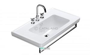 Раковина для ванной подвесная Catalano Canova Royal 90x50 см 1 отв. под смеситель  белая 190CV00