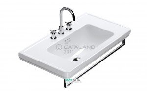 Раковина для ванной подвесная Catalano Canova Royal 90x50 см 1 отв. под смеситель  белая 190CV00