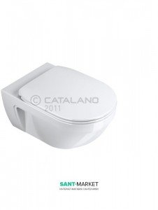 Унитаз подвесной Catalano Canova Royal 36х55 см белый 1VSCRN00