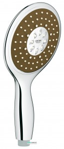 Душова лійка Grohe колекція Power & Soul 130 (4 режими струменя) хром / глиняний 27672HF0