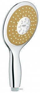 Душевая лейка Grohe коллекция Power&Soul 130 (4 режима струи) хром/фисташковый 27672PV0