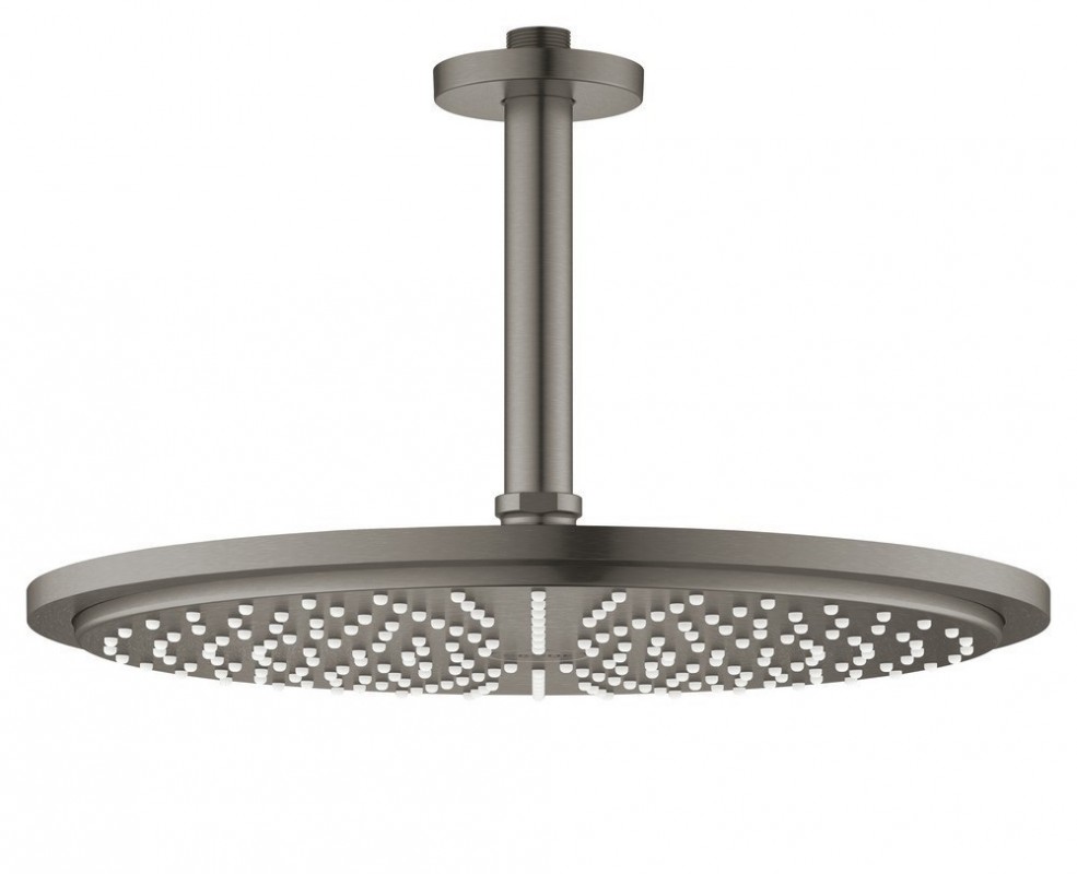 Верхній душ з стельовий кронштейном Grohe Rainshower Cosmopolitan 310 матовий графіт 26067AL0