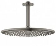 Верхній душ з стельовий кронштейном Grohe Rainshower Cosmopolitan 310 матовий графіт 26067AL0