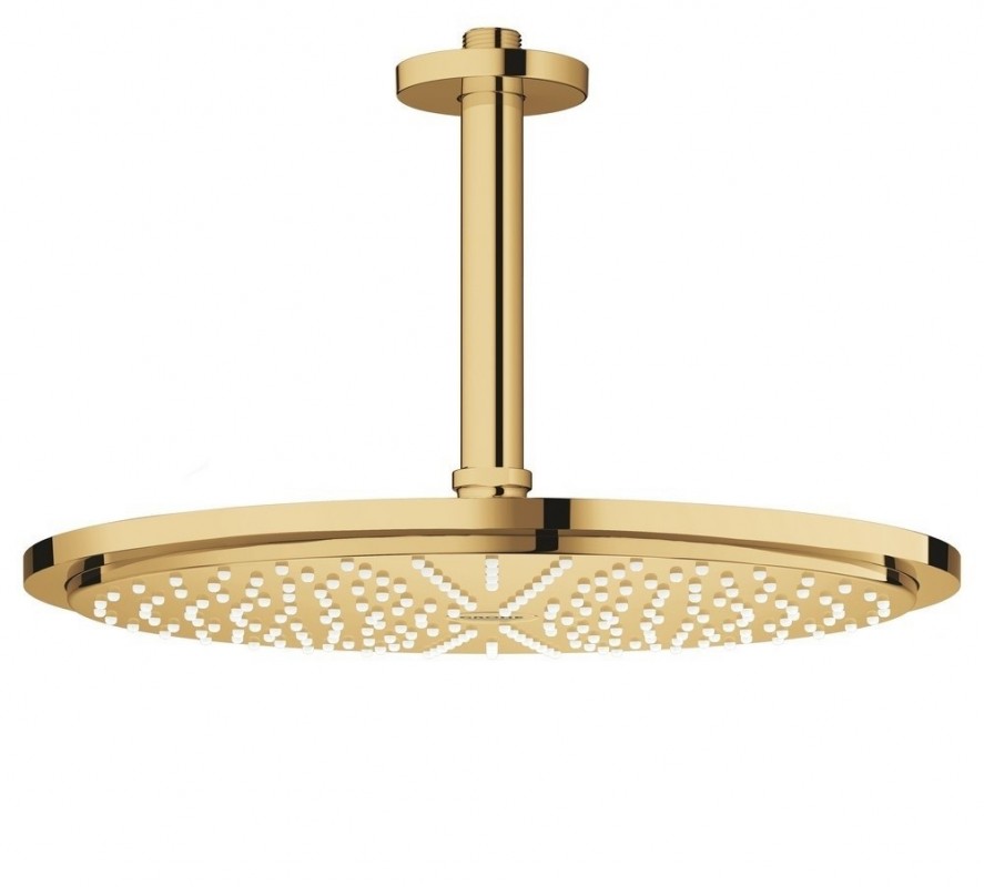 Верхний душ с потолочный кронштейном Grohe Rainshower Cosmopolitan 310 холодный рассвет 26067GL0