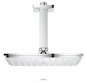 Верхній душ з тропічним душем Grohe Rainshower Allure 210 мм з обмеженням витрати води хром 26065000