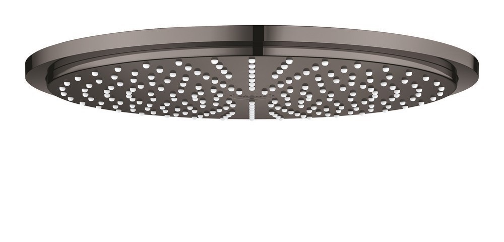 Лейка для верхнього душа з тропічним душем Grohe колекція Rainshower Cosmopolitan Metal графіт 27477A00