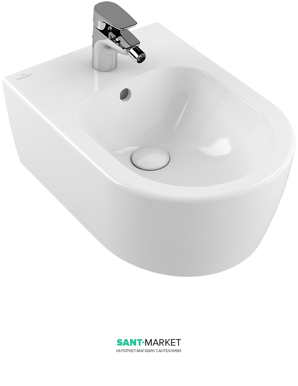 Біде підвісне Villeroy & Boch колекція Avento 540500R1
