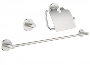 Набор аксессуаров Grohe Essentials 3 предмета суперсталь 40775DC1