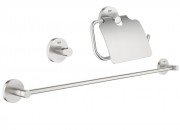 Набор аксессуаров Grohe Essentials 3 предмета суперсталь 40775DC1