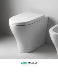 Унітаз підлоговий Cielo ENJOY 35x53x42 см білий EJVA