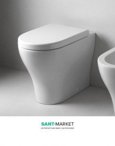 Унитаз напольный Cielo ENJOY 35x53x42 см белый EJVA