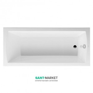 Ванна акриловая прямоугольная Duravit Daro  170x75x46 белая 700027000000000