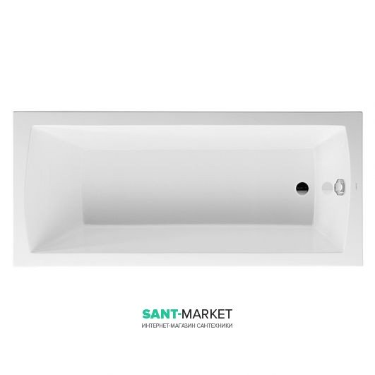 Ванна акриловая прямоугольная Duravit Daro  170x75x46 белая 700027000000000