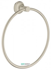 Кольцо для полотенца Grohe Essentials Authentic матовый никель 40655EN1