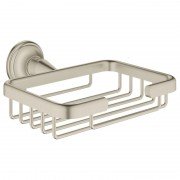 Мильниця-решітка з власником Grohe Essentials Authentic матовий нікель 40659EN1