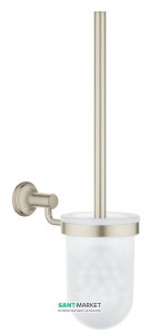 Щетка для унитаза Grohe Essentials Authentic матовый никель 40658EN1