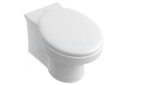 Чаша унитаза Villeroy&Boch коллекция Amadea 7C96B0R1 (или 7C96B0R2) + Villeroy&Boch Amadea крышка для унитаза 881066R2