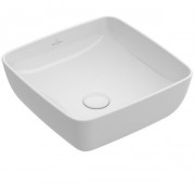 Раковина для ванной накладная Villeroy&Boch ARTIS  41x41 см без отв. под смеситель альпин белая 417841R1