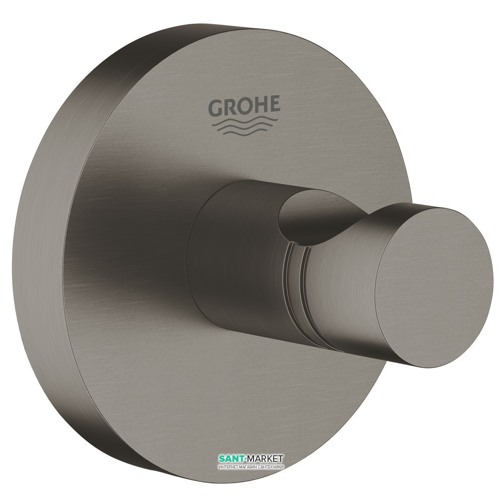 Гачок банного халата Grohe Essentials матовий графіт 40364AL1