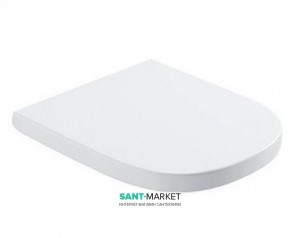 Сиденье с крышкой для унитаза с микролифтом Globo STOCKHOLM белый LA020BI