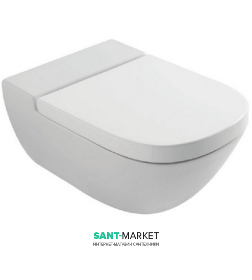 Унітаз підвісний Globo STOCKHOLM 58x37x35 см білий LAS02.BI