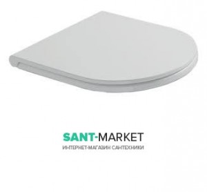 Сиденье с крышкой для унитаза с микролифтом Globo FORTY3 белый FOQ20BI