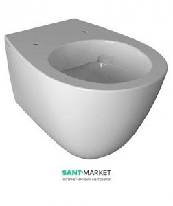 Унитаз подвесной Globo BOWL 55х38 белый SBS05.BI